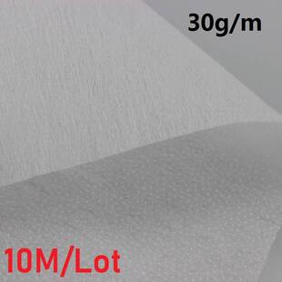 10M Non-woven Fusible Interfacing Back Glue Cloth-lined Soft