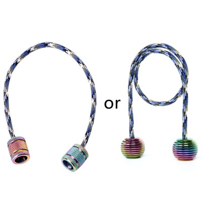 Aluminum Alloy Begleri Fidget Toy Worry Beads  Skill Paracor
