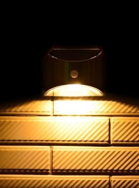 LED Solar Light Outdoor Wall Lamp  Garden Patio Pathway Fenc