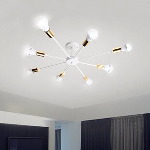 Smuxi 85-265V E27 Chandeliers Light Vintage Industrial Ediso