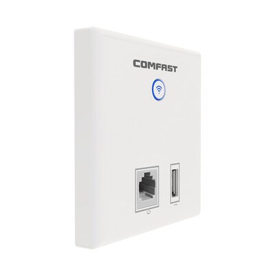CF-E536N Wireless Access Point,300Mbps Indoor Wall WiFi AP,