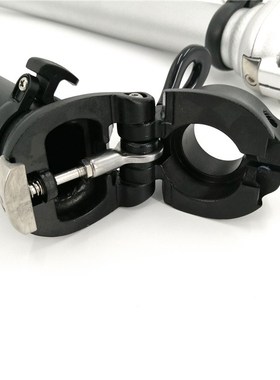 Folding Bike Stems 37cm 35cm Inward Fold Stem Gooseneck Bend