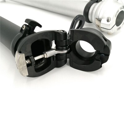 Folding Bike Stems 37cm 35cm Inward Fold Stem Gooseneck Bend