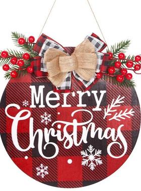 Christmas Wooden Listing Home Wall Christmas Ornaments Chris