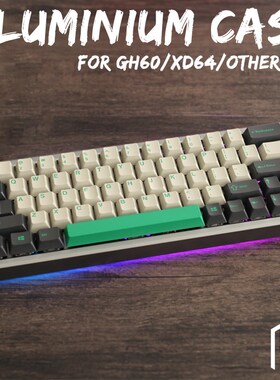 Anodized Aluminium case for xd60 xd64 60% custom keyboard ac