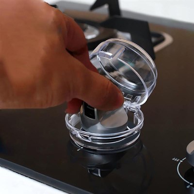 6PCS Gas Stove Knob Cover Home Kitchen Oven Gas Cooker Butt
