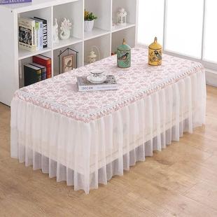 tea table cover simple lace chiffon cloth table bag dust pr