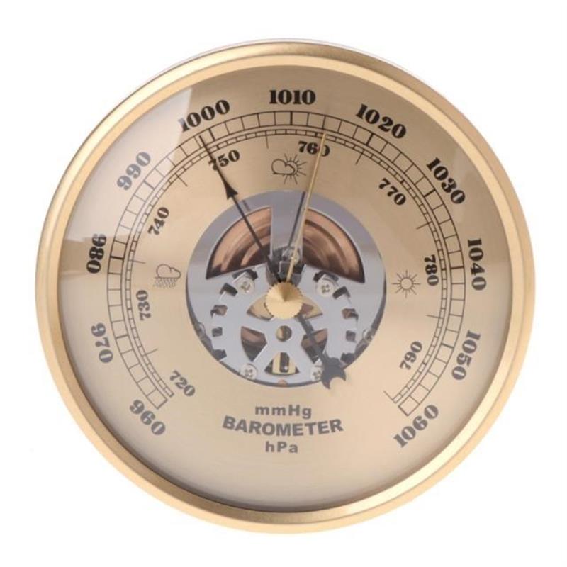 108mm Wall Mounted Barometer Perspective Round Dial Air Weat