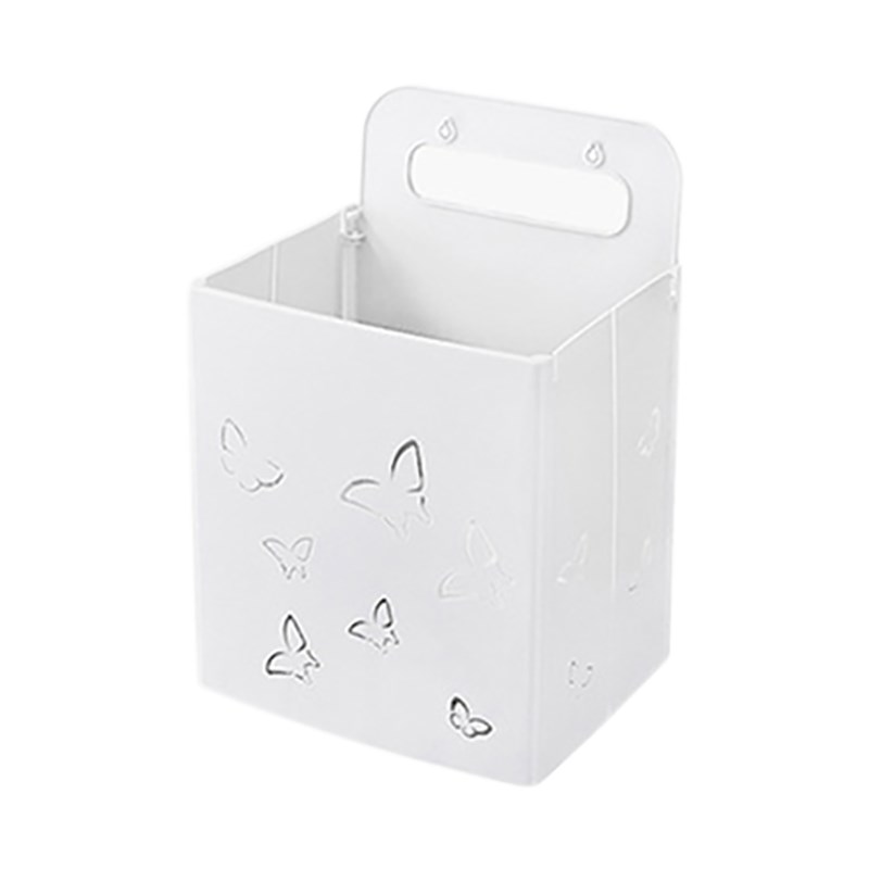Foldable Bathroom Storage Basket Plastic Dirty Hamper Cloth
