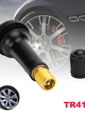 10/25/50Pcs Universal TR414 Snap in Car Tubeless Tyre Valve