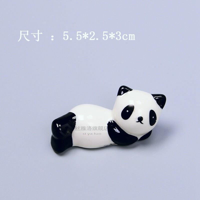 Chopstick Rack Ceramics Panda Chopstick Support Chopstick Ra