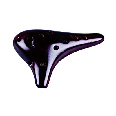 12 Holes Porcelain Alto C Flute Submarine Style Professiona