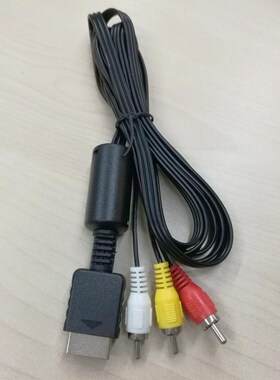 PS2 RCA audio video HD AV line cable cable flat line 5 pin