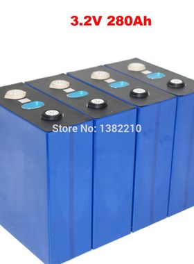 4PCS/Lot LiFePO4 3.2V 280Ah Cells for 12V 280Ah Home Solar E