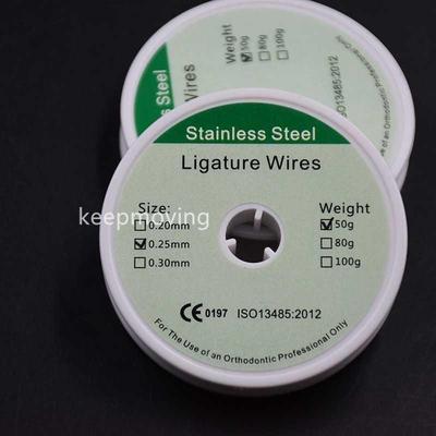 1 Rolls Dental Orthodontic Ligature Wire Round Spool Stainle