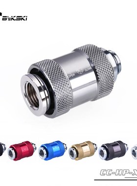 Bykski Hand Push Valve Switch G1/4 Thread Male to Famale Fl