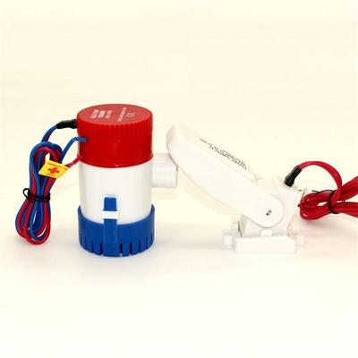 350GPH dc 12v 24v mini boat bilge pump with float switch kay