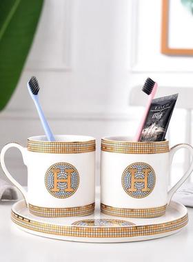 Bathroom Accessories Set Cerac oothbrush s Gargle s With ray