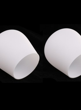 2pcs E27 And E14 White Glass Ceiling Fan Chandelier Wall Sco