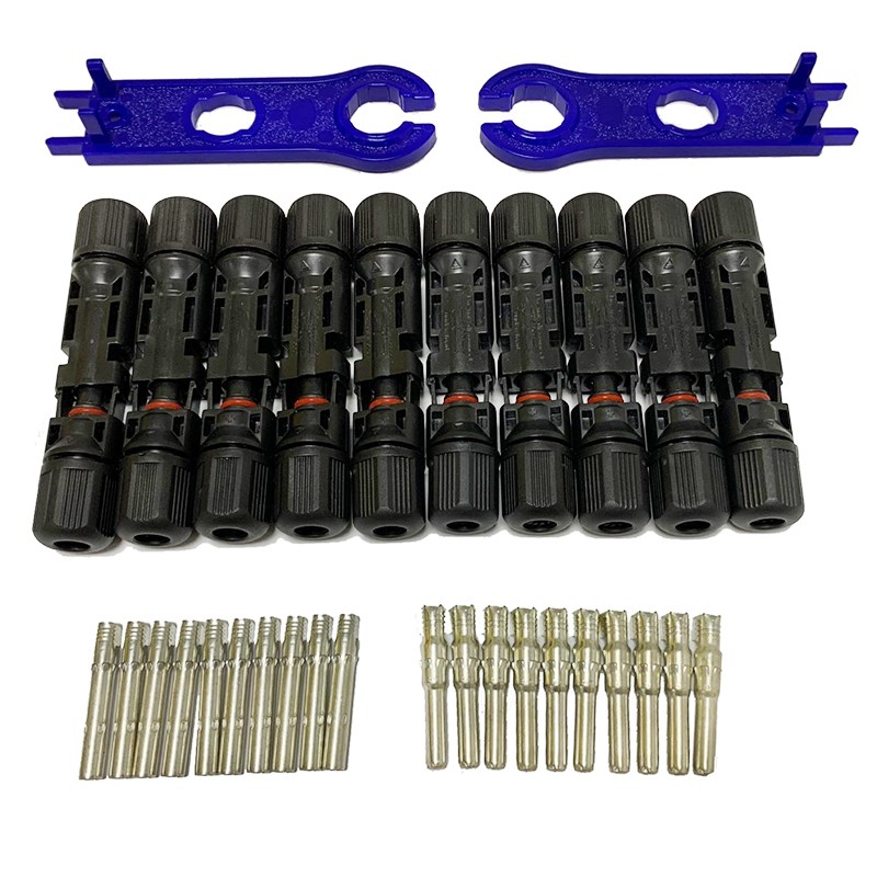 EASN POWER 10Pairs X Connector   Solar Connector Solar Panel