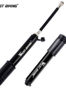 Bicycle Pump Mini Portable MTB Road Bike Pump Cycling Inflat