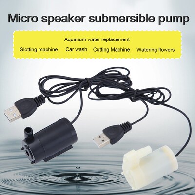 Aquarium Micro Water Air Pumps Submersible Motor Mini Super