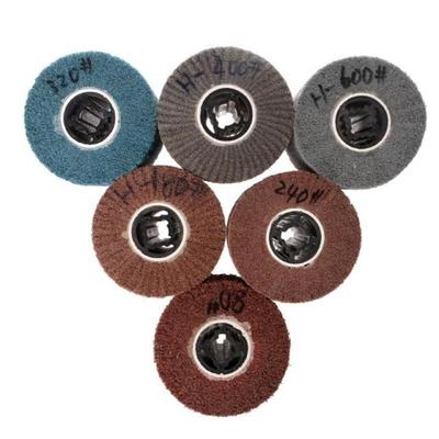Deburring Abrasive Nylon Drawing Round Brush Polishing Grind