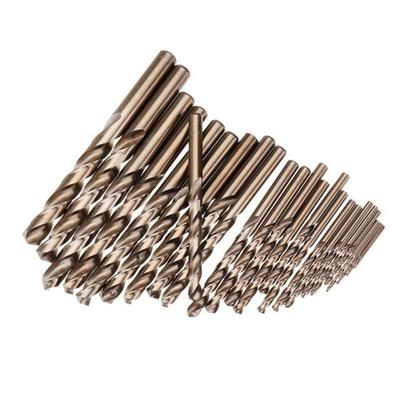 25Pcs /set 1-13mm HSS M35 Cobalt Twist Drill Bit Set High Sp