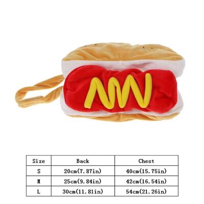 Pet Coat Hot Dog Funny Winter Stuffed Clothes Dog Puppy Cat