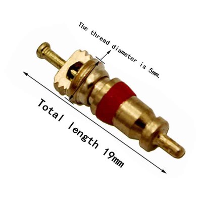 100pcs Pure copper tire valve core No inner tire valve mout