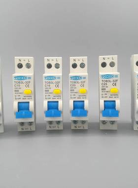 *18MM 230V 50/60Hz RCBO 1P+N 6KA Residual current differenti