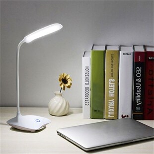 LED Desks Lamp 1.5W USB Rechargeable Table Lamp 3 Modes Adj