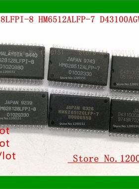 HM628128LFPI 8 HM628128ALFP 5 628128B HM628128 HM6512ALFP 7