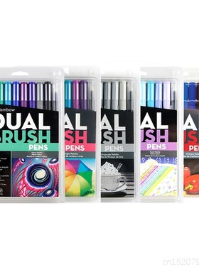 TOMBOW ABT Dual End Blendable Brush Pen Set Fine Tip Alcohol