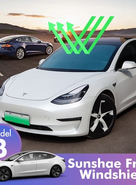 Model3 Car Sun Shades Windshield For Tesla Model 3 Accessori