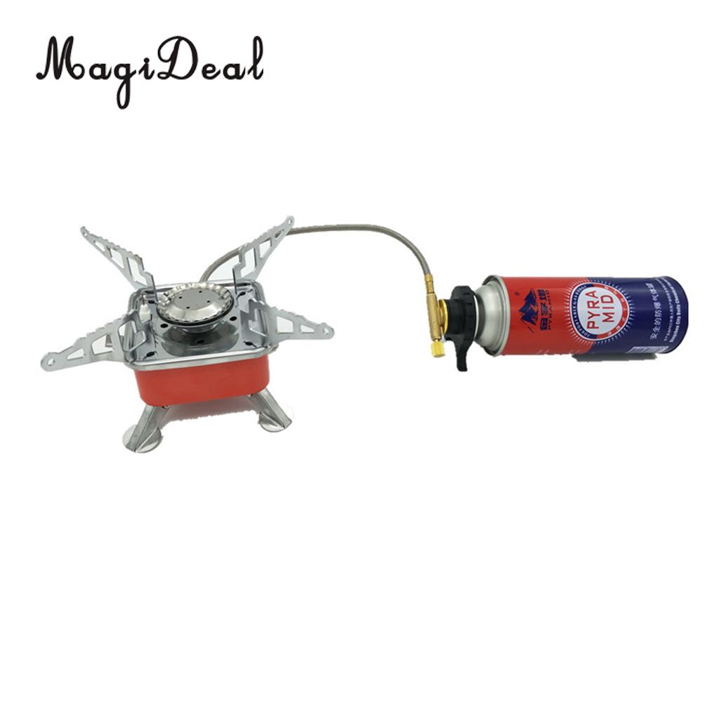 Lightweight Outdoor Camping Gas Stove Burner Tank Adapter Co