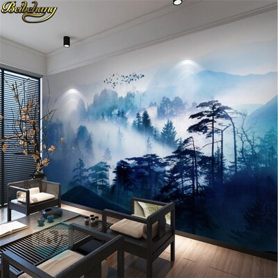beibehang wall-paper Ink painting photo wall mural wallpaper