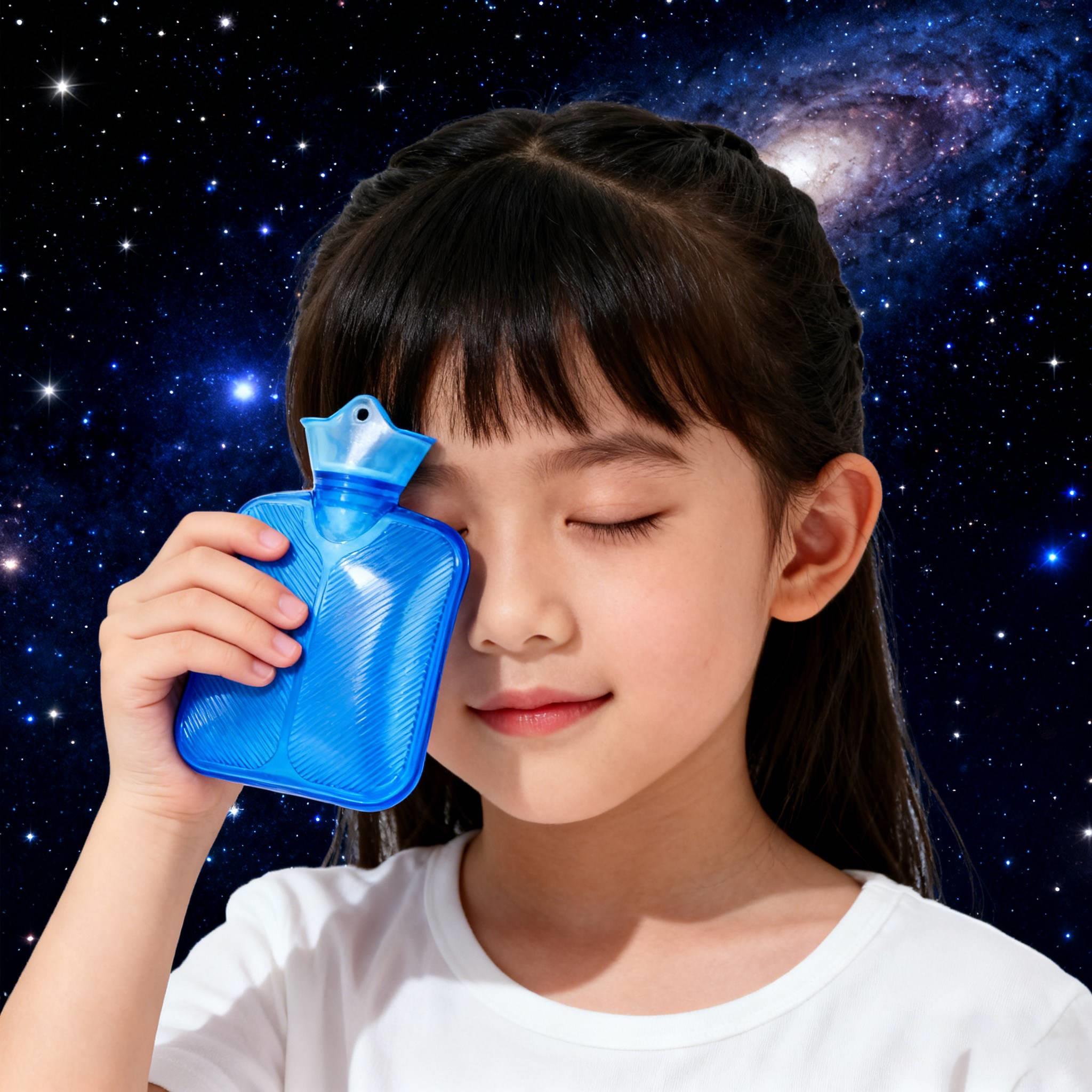 婴儿热水袋注水小号随身安全敷脸暖肚宝宝小暖水袋便携迷你暖手宝