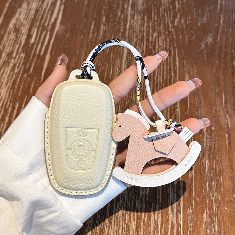 【高档山羊皮】福特钥匙套