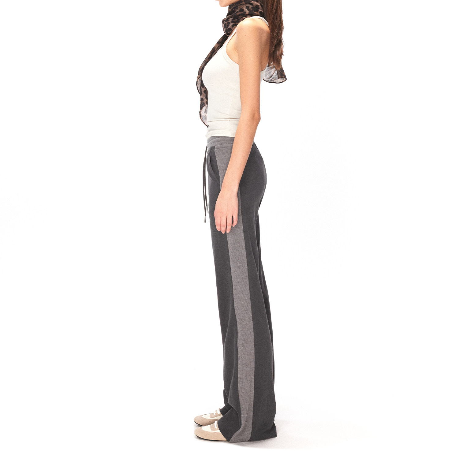 KVKV 双腰头拼接肌理感感抽绳运动休闲卫裤,女装/女士精品,卫裤,淘宝优惠券,粉丝福利购,淘宝优惠卷