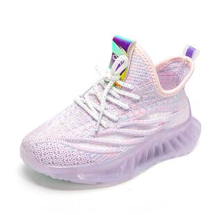 女童鞋子运动鞋2023秋季新款透气椰子鞋春秋款网面女孩儿童老爹鞋