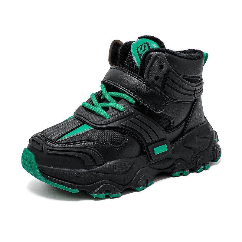 男童棉鞋2025新款秋冬中大童保暖儿童运动鞋加绒舒适二棉男童鞋子