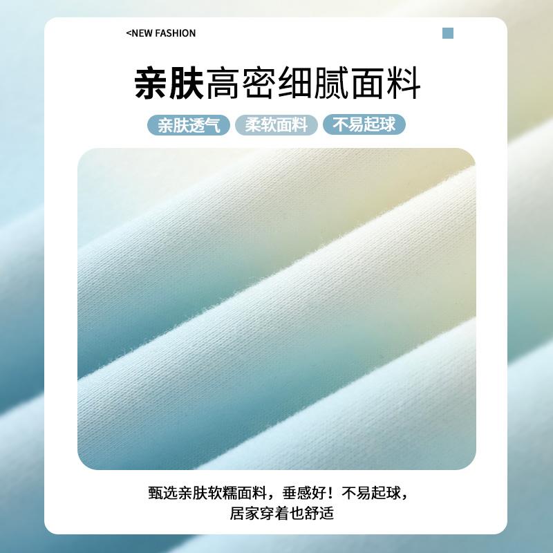 女童卫衣套装儿童2025新款春装牛仔喇叭裤大童洋气女孩春秋季衣服
