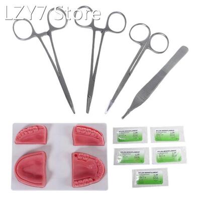 Pro Oral Suture Practice Kit with Suture Pad 5pcs Suture Thr
