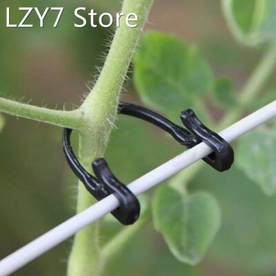 100Pcs Garden Plant Tied Buckle Fixed Lashing Hook Graft Cli