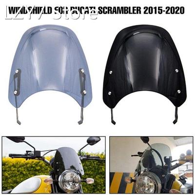 Motorcycle Cafe Racer Windshield Compact Sport Wind Deflecto