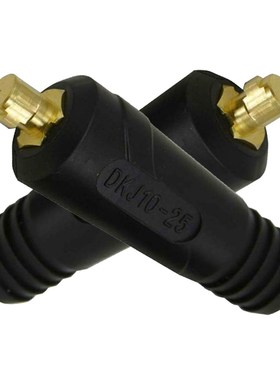 2Pcs Solder Welding Cable Connector TIG Joint Dinse Plug Pl