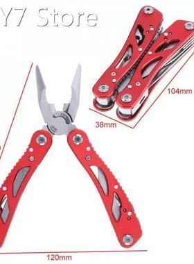 Multifunction Built-in Spring Combination Folding Plier