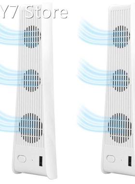 2PCS Cooling Fan, Host Cooling for PS5 with 3-Fan External U