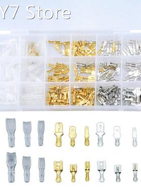 360PCS/BOX 2.8mm 4.8mm 6.3mm Female Male Spade Crimp Termina